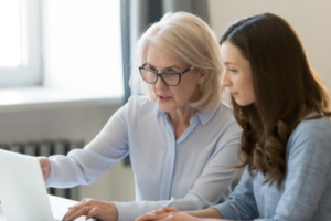 Female Mentor Matched With Young Female Founder