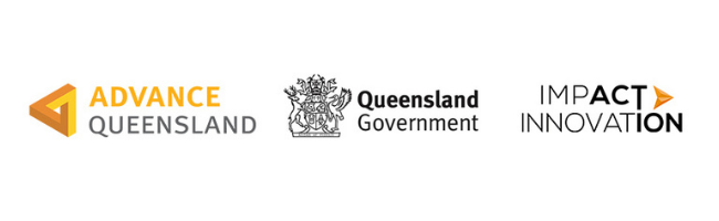 Female Founders Queensland Government and Impact Innovation logos